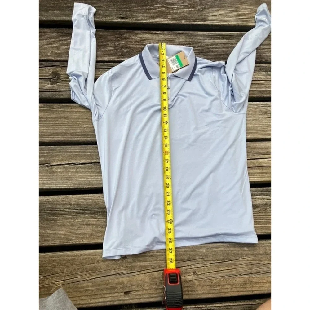 Women's long sleeve golf polo Nike Dri-FIT Tour NWT FZ6281-057 Rare! Xl